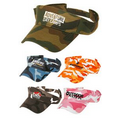 Camouflage Cotton Twill Sun Visor